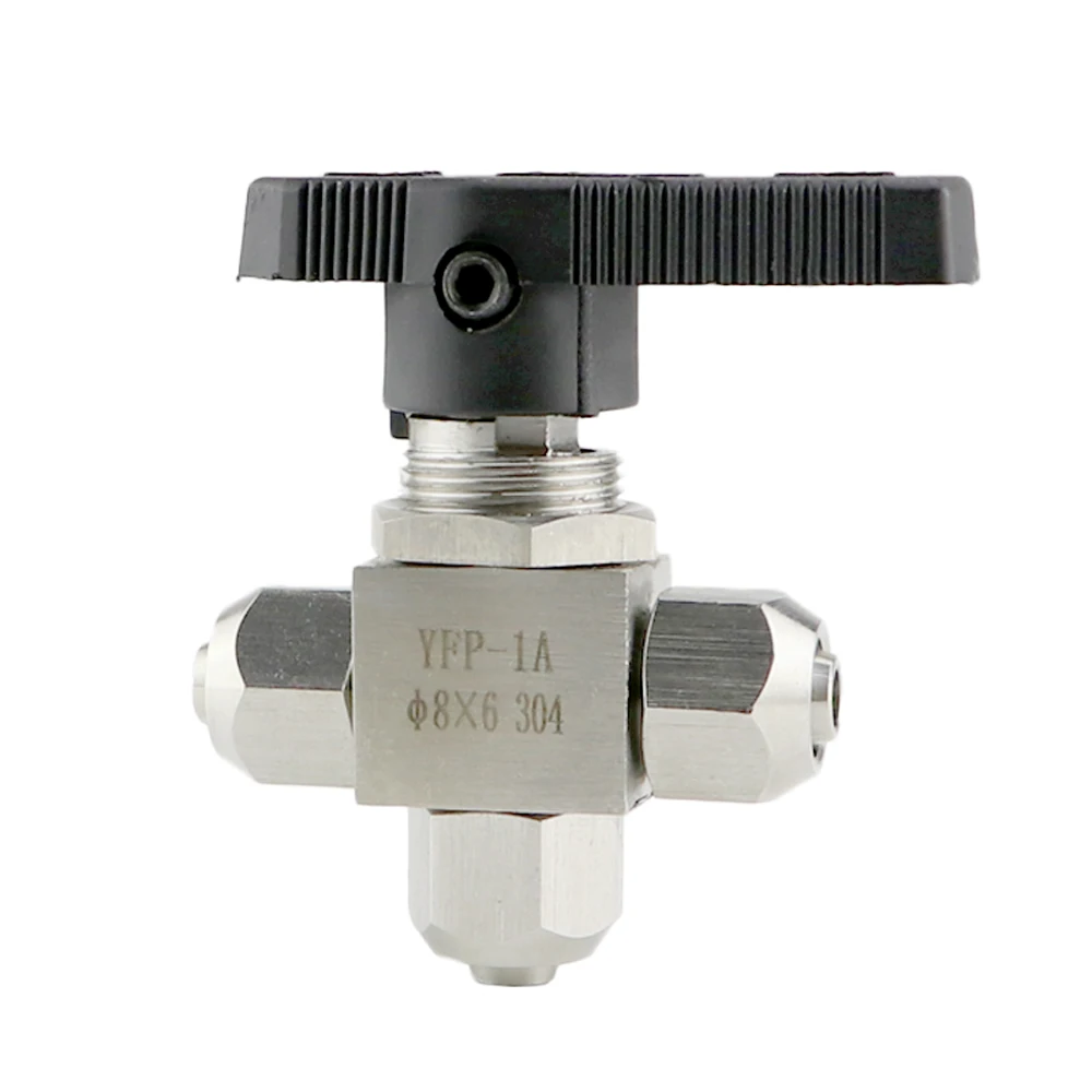 Straight-in Ball Valve Steel Quick Twisting Ball Valve For Water Pipe 12x10mm 
