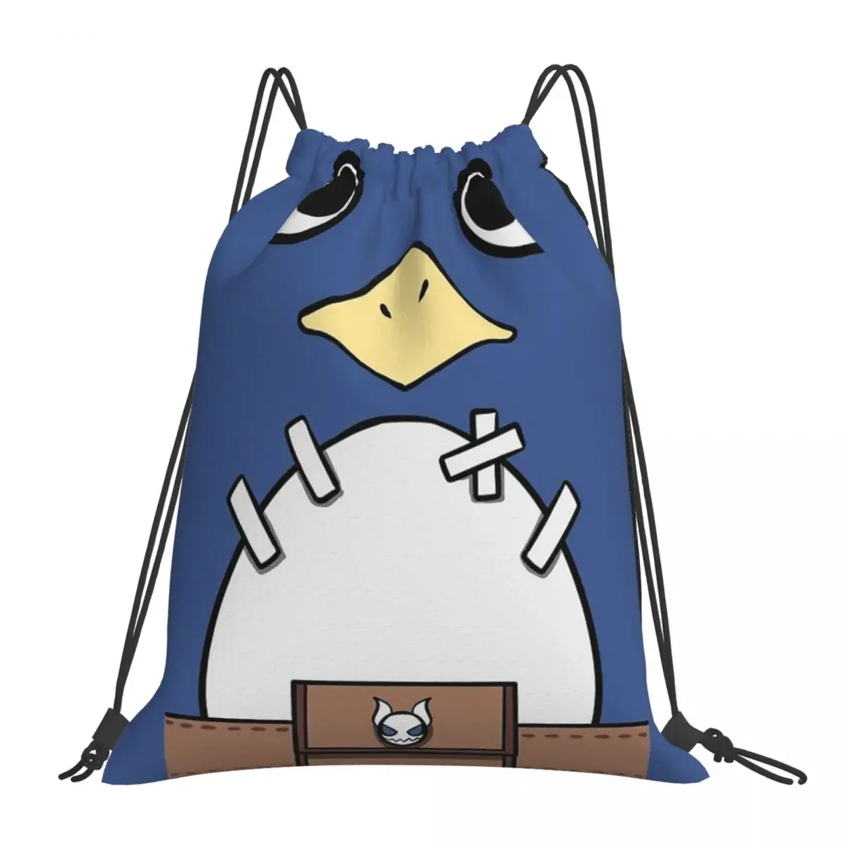 

Be A Prinny, Dood! Backpacks Fashion Portable Drawstring Bags Drawstring Bundle Pocket Sundries Bag BookBag For Man Woman School