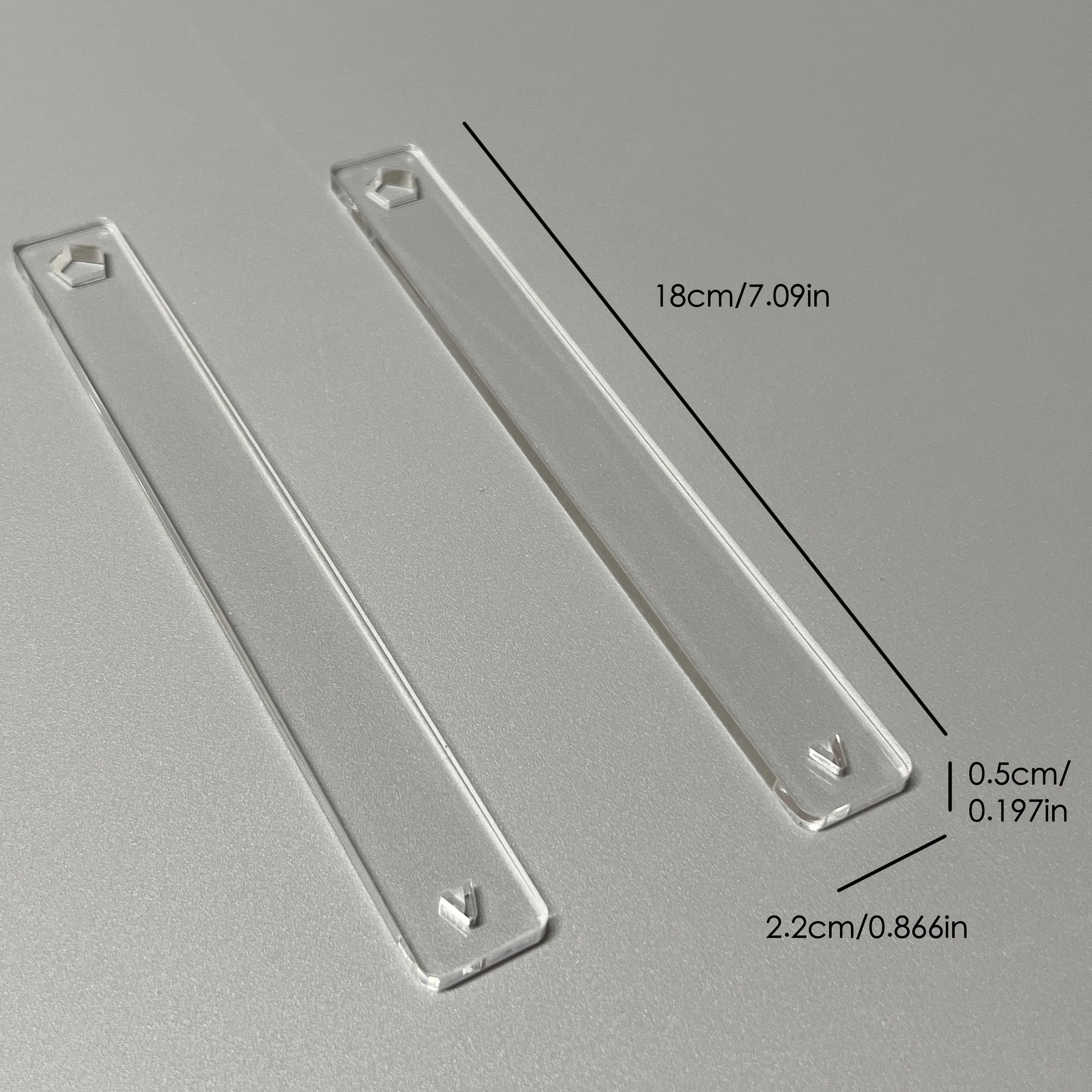 Acrylic Thickness Ruler-Ceramic Clay Tools