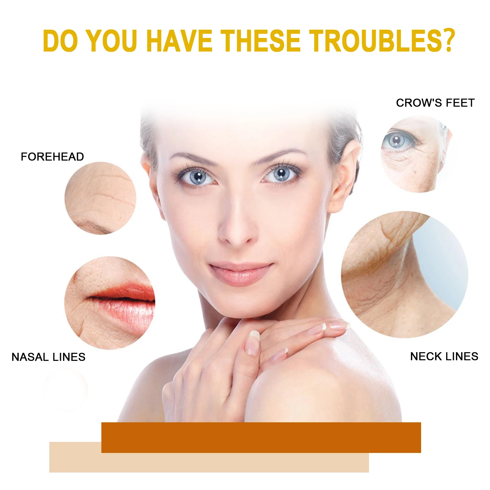 Collagen Face Serum Hydrating Tightening Smoothing Nourishing Brightening Face Skin Fade Fine Lines Anti-Aging Face Essence 3