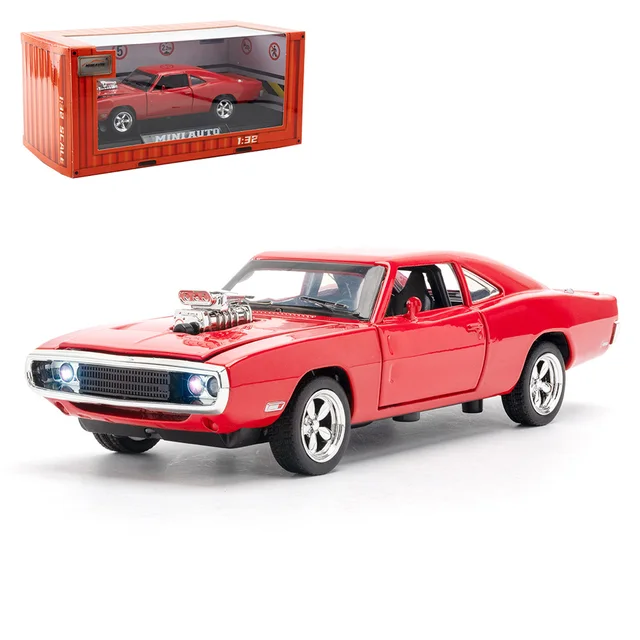 1:32 Simulation Challenger 1970 Fast Alloy Classics Car Model Diecasts & Toy Vehicles Furious Cars Decoration Toys Children Boy 4