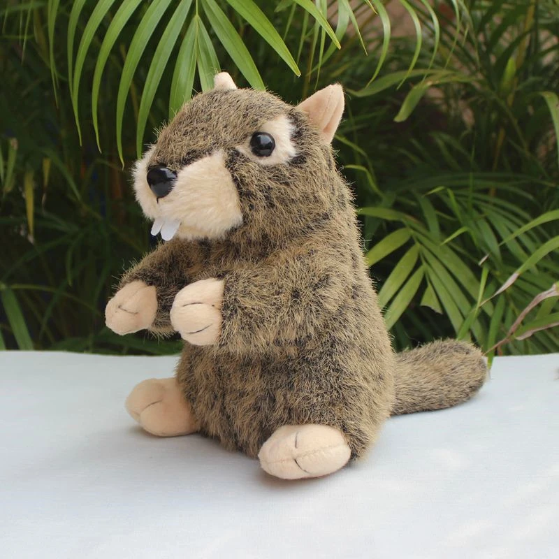 Marmot High Fidelity Anime Cute Bobac Plushie Sisel Peluche Animali Realistici Simulazione Bambola Di Pezza Kawai Toy Regali Per Bambini