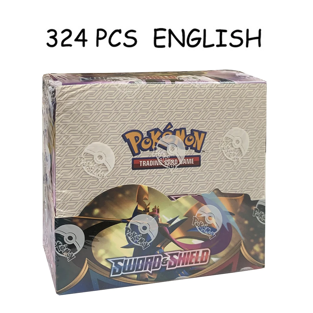 324 szt. Karta Pokemon obsydianowe płomienie szkarłatne i