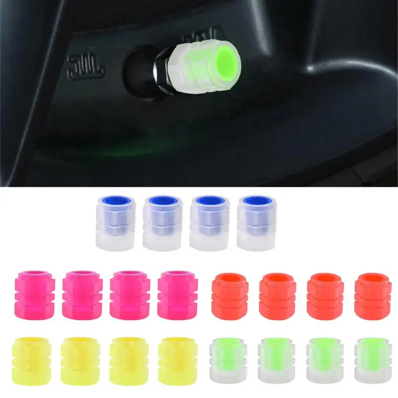 Luminous Fluorescent Valve Cap Set