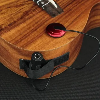 Pickup per chitarra portatile da 1 pezzo Pickup professionale per microfono a contatto piezoelettrico facile da installare per accessori per chitarra Ukulel per violino