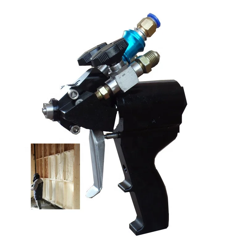 Portable High Pressure Polyurethane Injection Polyurea PU Coating Foam Spray Paint Gun maxcool mini portable fiber laser cleaning machines light weight for rust coating removing