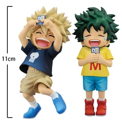 Anime Hero Figure - Cute Q - Version Katsuki Bakugo Collectible Toy - 11CM (2pcs figure)