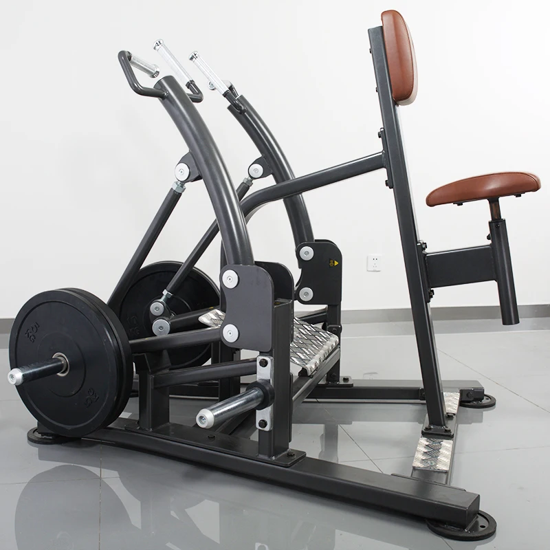 Heavy duty gym equipment sports fitness seated row rowing machine