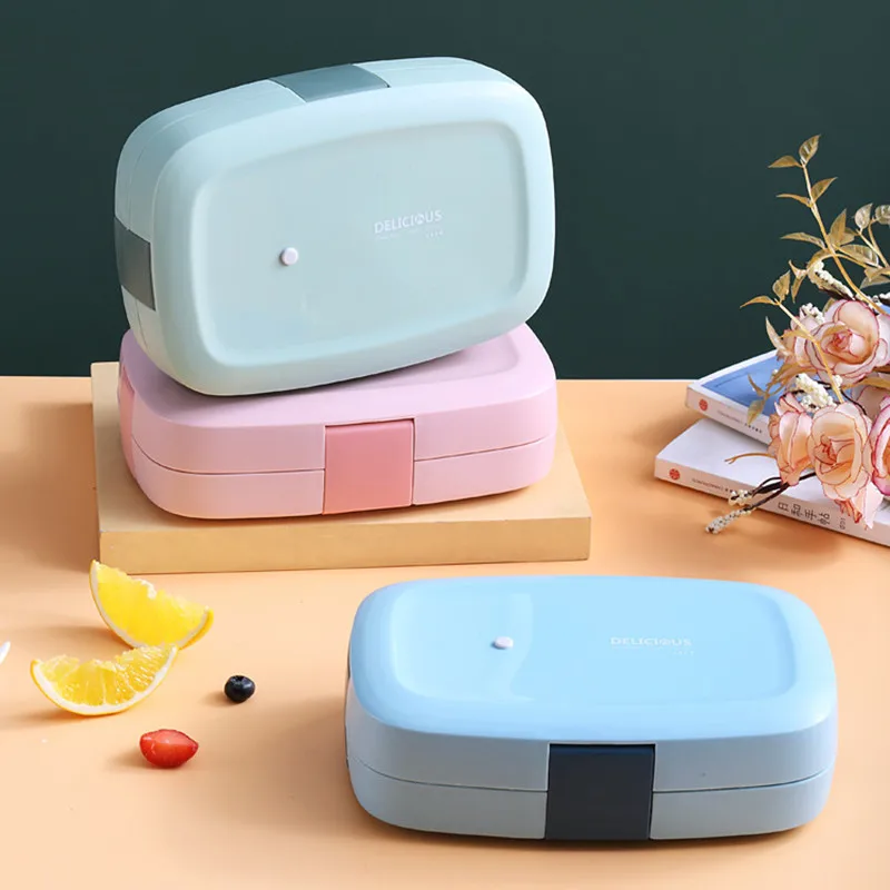 Children Kids School Lunch Box Thermal Food Bento Girl Women Meal Men  Insulated Set Silicone Adults Work Plastic Hot Accessories - AliExpress