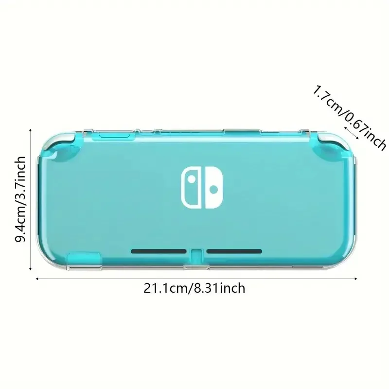Clear Shock-Absorbing Softshell Protector for Handheld Gaming Console