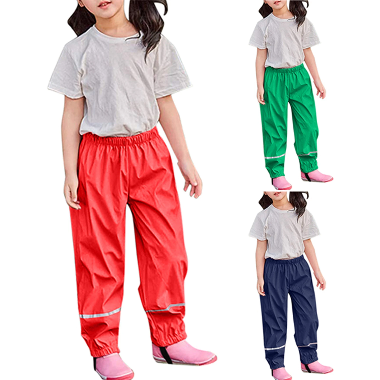 Pantalones impermeables para niños y niñas, pantalones a prueba de viento, y transpirables| | - AliExpress