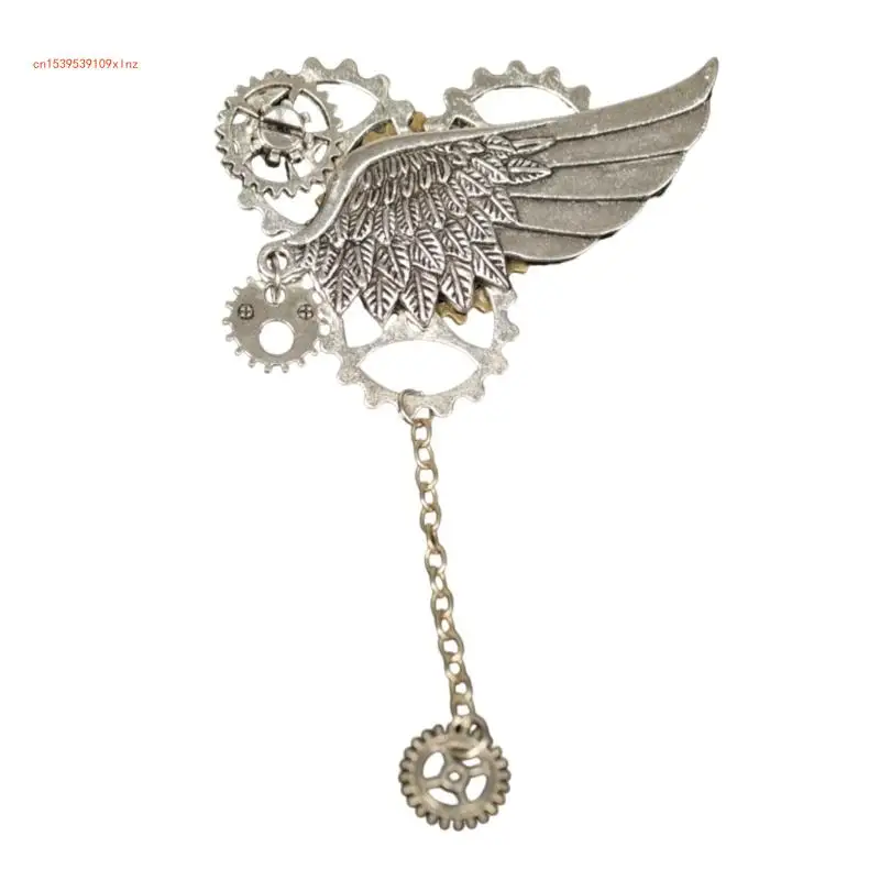 

Брошь в стиле панк, нагрудник с изображением ангела, значок, булавки, ювелирные изделия для шляпы, лацкана рубашки, винтажные с