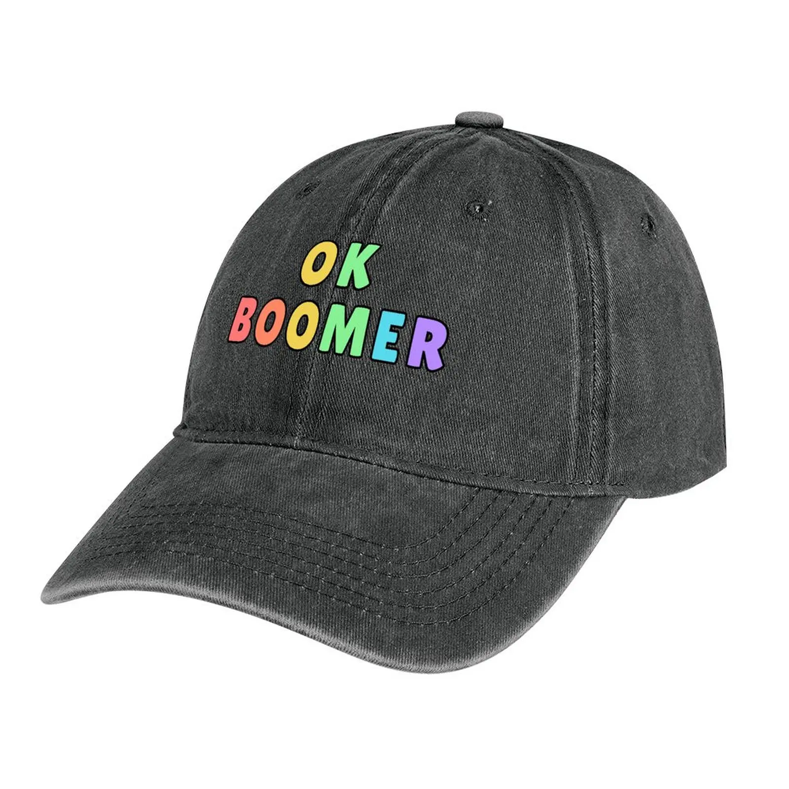 

Ok boomerCap Cowboy Hat summer hat Military Cap Man Women's Beach Men's