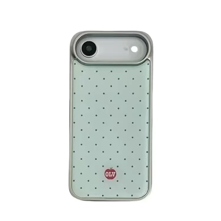Chic Full Screen Polka Dot Phone Case - Y2K Design Cover
