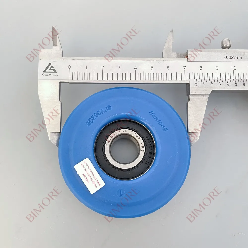 G0290AJ9 76*22*6203 BIMORE Escalator Step Roller OD76mm W22mm Bearing 6203