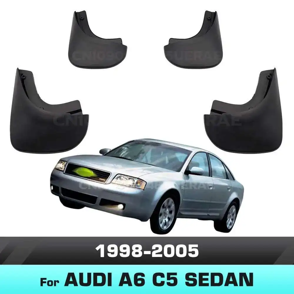 아우디 A6 C5 세단 1998 1999 2000 2001 2002 2003 2004 2005 펜더 머드플랩 스플래시 가드 머드가드 머드 플랩 자동차 액세서리