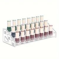 Nail Polish Organizer, 3-Tier Acrylic Display Sunglasses Organizer Essential Oils Holder Makeup Organizer Sunglass Display Rack 1