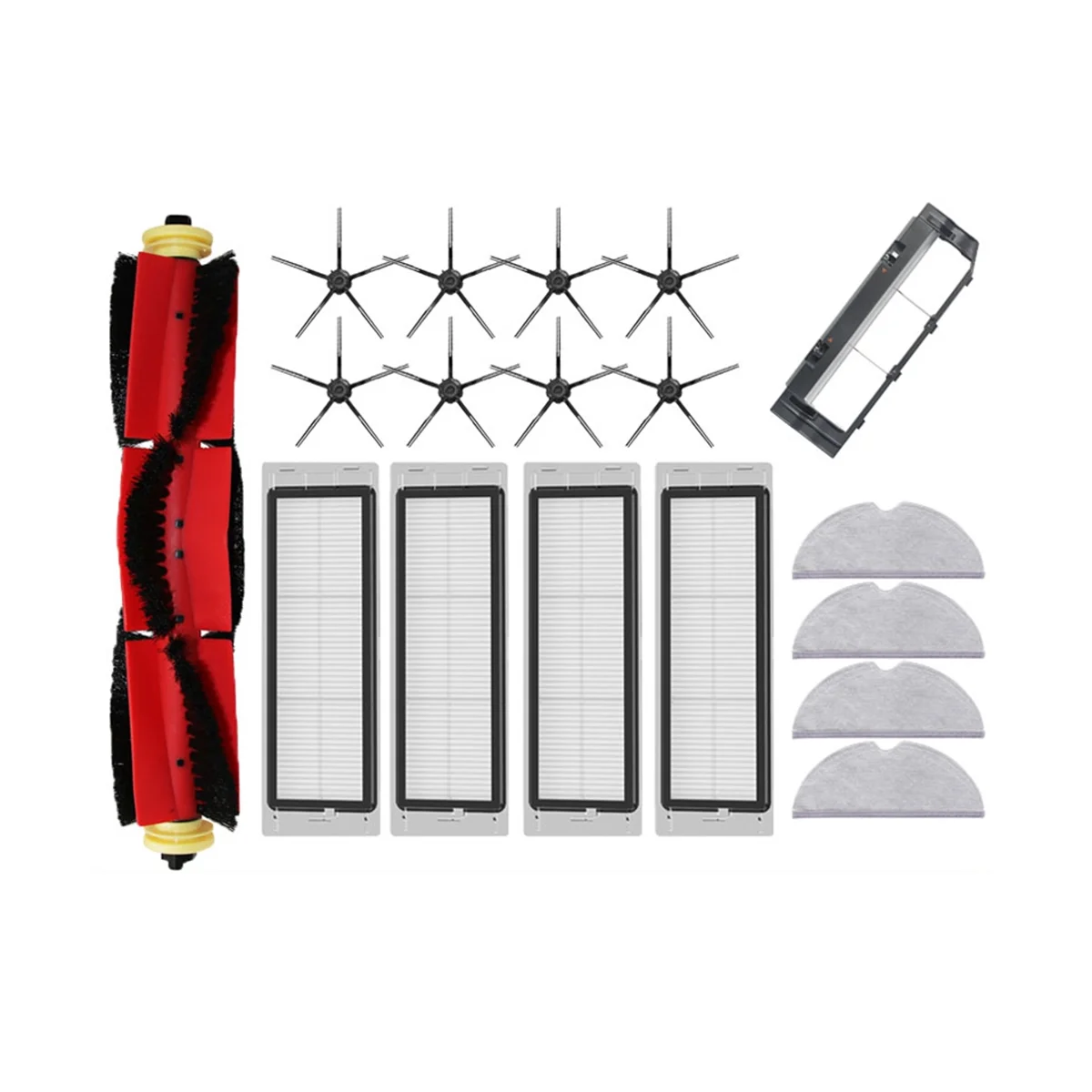 

Аксессуары для пылесоса S5 S50 S51 S55 S6 S60 S6 чистый HEPA фильтр Швабра Ткань боковая основная щетка запасные части