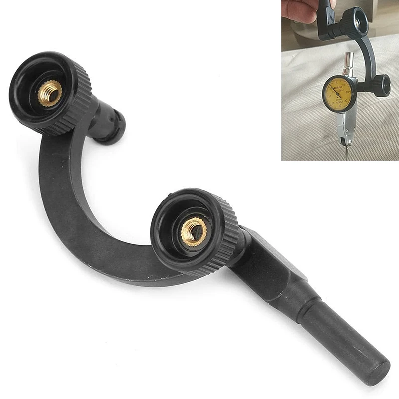 Dial Indicator Half Round Combination Arc Holder 8mm Rod Base Stand Center Finder Measurement Tool Support