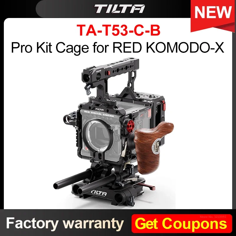 ビデオカメラ TILTA KOMODO-X RIG Tilta Camera Cage and Accessories for RED KOMODO-X Announced
