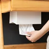 Kitchen Tissue Box Cover Napkin Holder for Paper Towels Box for Napkins Tissue Dispenser Wall Mounted Container for Wipes 4