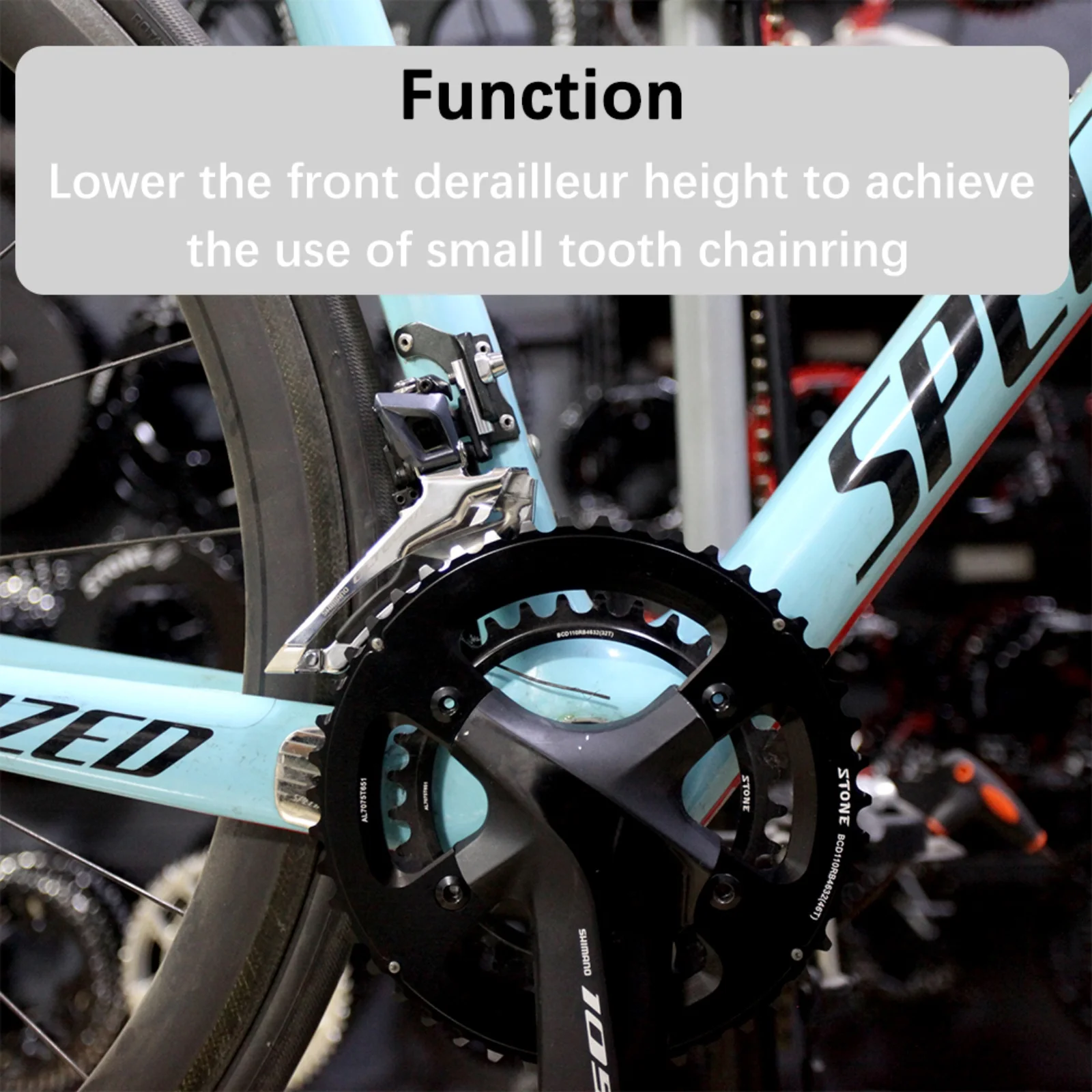 SHIMANO Dura-Ace フロントディレーラー チェーンリング セット