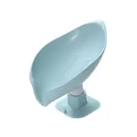 Soap Storage Rack Drain Soap Dish Bathroom Shower Soap Bathroom Hole Soap Mounted Free Accessories Box Wall Storage Holder 5