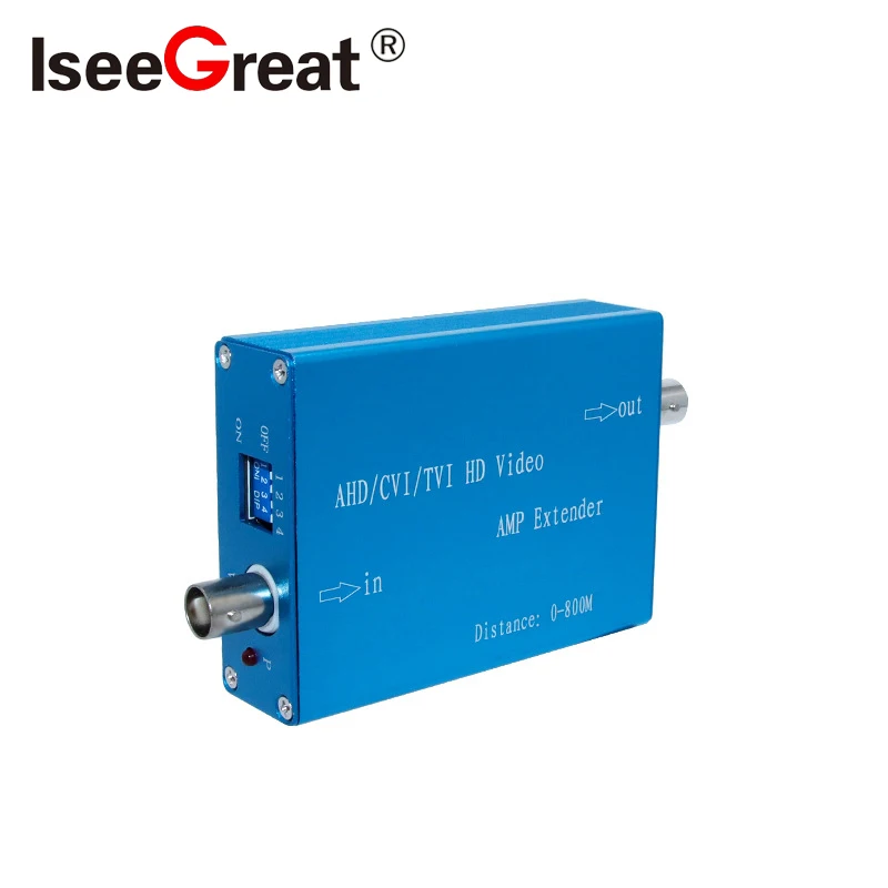 Coxial Cable AHD/TVI/CVI/CVBS 1080P Video Amplifier Extends For CCTV Camera System HD Signal Transmissi 800M 5