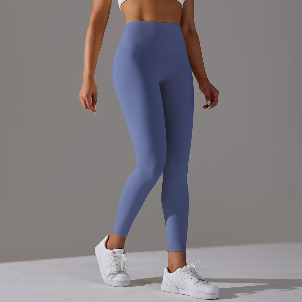 Yoga Sport Suit Seamless High Waist Gym Fitness Sports Exercise Scrunch Biker Leggings