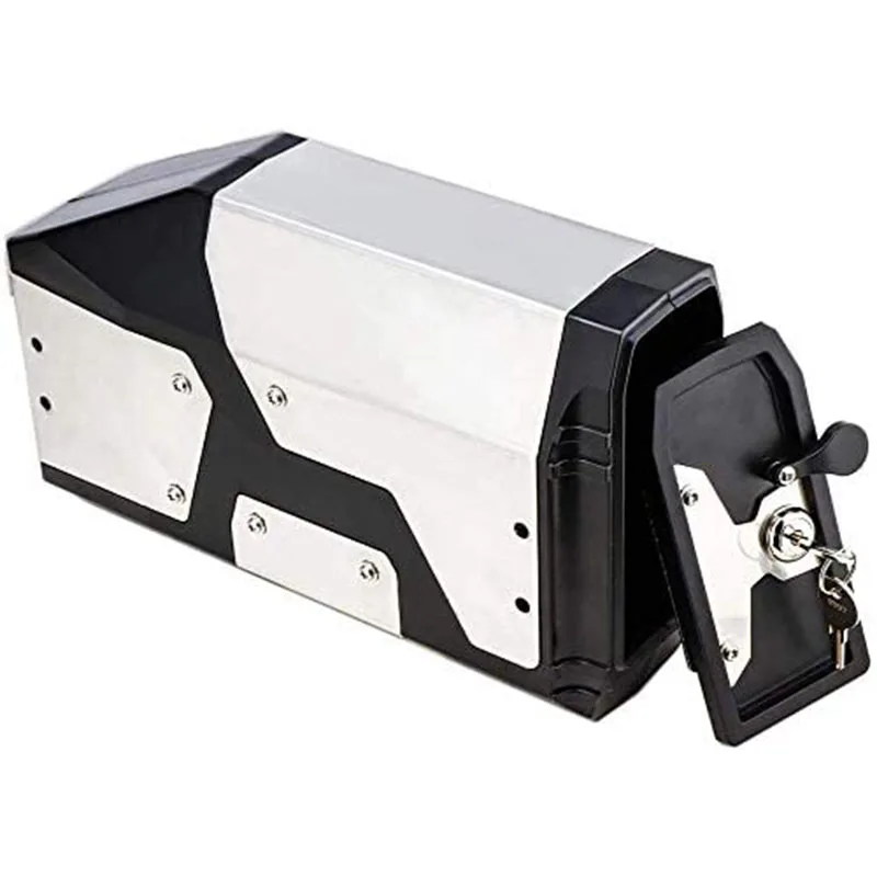 

Motorcycle Luggage Stainless Alloy Side Tail Box Carrier For