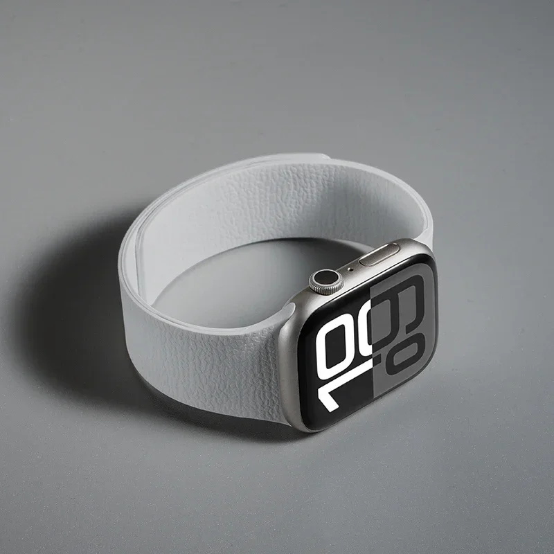 Magnetisches Silikonarmband für Apple Watch-Armbänder Ultra3 2 49 mm 44 mm 45 mm 46 mm 42 mm 41 mm 40 mm Correa iWatch Serie 11 10 9 8 7 6 SE3 – Detail 7