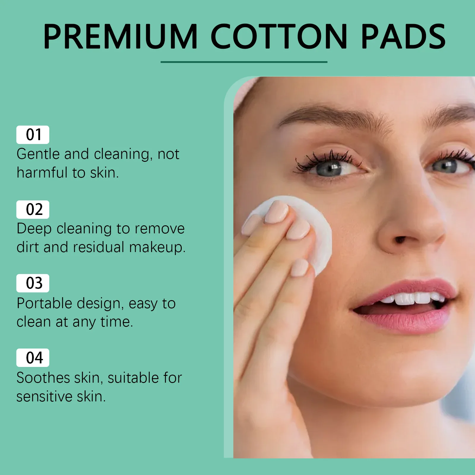 Moisturizing Facial Cleansing Oil Centella Skin Care Fresh Smooth Pore Cleaning Makeup Remover Pads Makeup Tools and Accessories 6