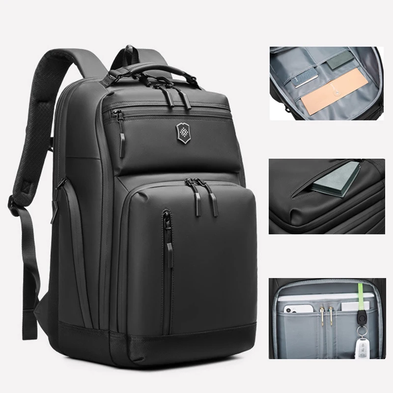 

Men's Oxford Business Backpack Waterproof Male Travel Laptop Fashion Packs Student Large-capacity Schoolbag Women Female