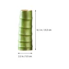 Bamboo Cylindrical Vase Ceramic Imitation Bamboo Vase Creativity Flower Arrangement Vase Office Desktop Decorations Home Decor 6
