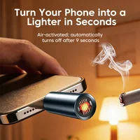 Mini Type C Cigarette lighter Blow-to-Ignite Auto Shut-Off USB C Car Cigarette Lighter Adapter For iphone 17 16 Type C Connector 1