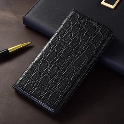 Luxury Cowhide Leather Flip Phone Case Wallet Cover - Galaxy S21 FE (Black)