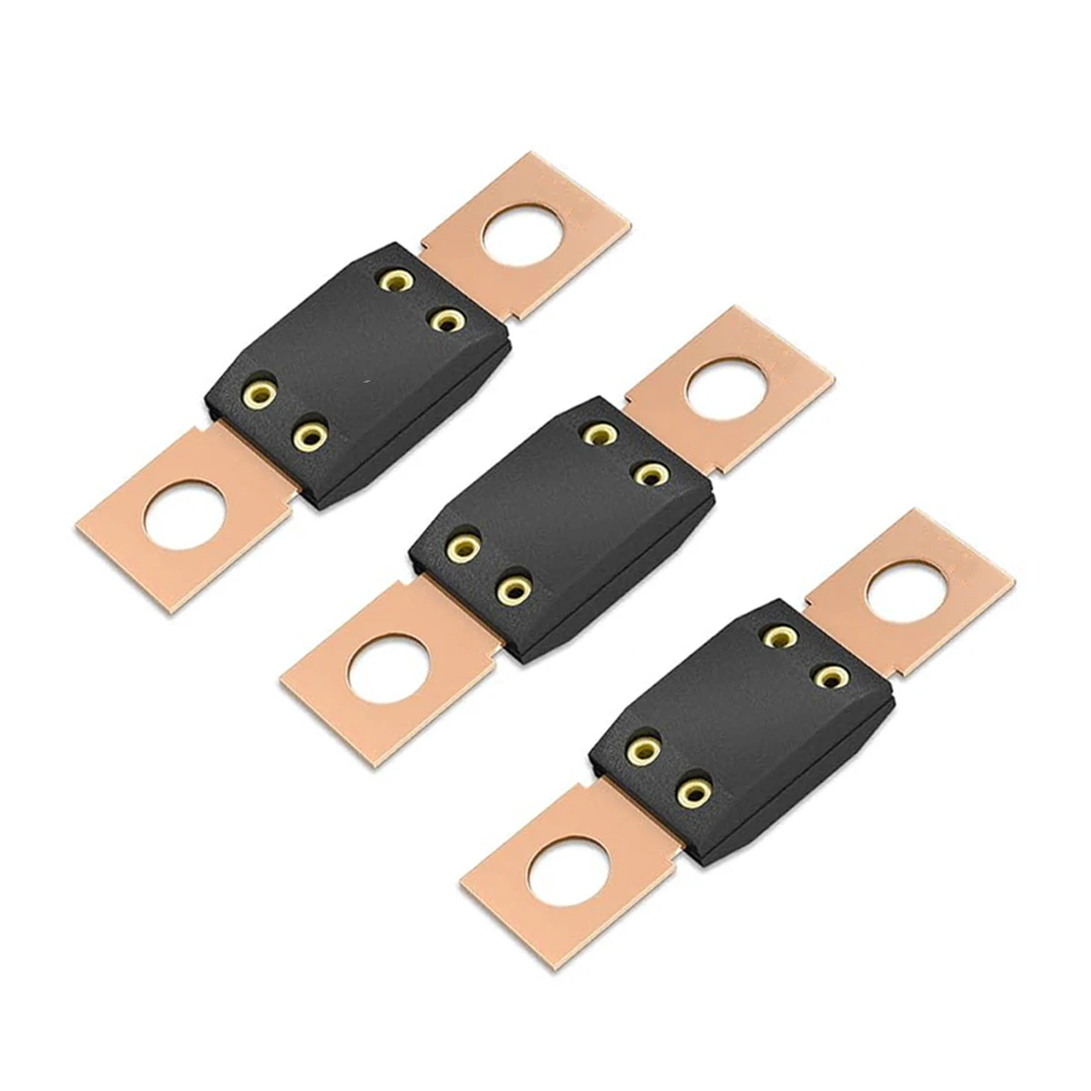 2Pcs 50A/60A/100A/150A/200A MEGA Fuse High Current Bolt Mount Automotive Fuse for Cars Trucks Construction Vehicles