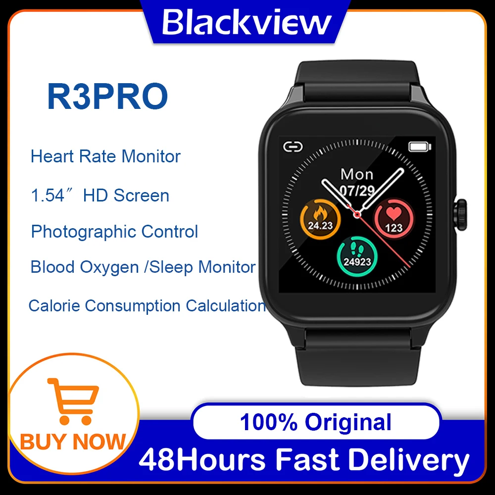 BlackviewSmartWatchMenSmartwatchWomenGirlsSportFitnessHeart