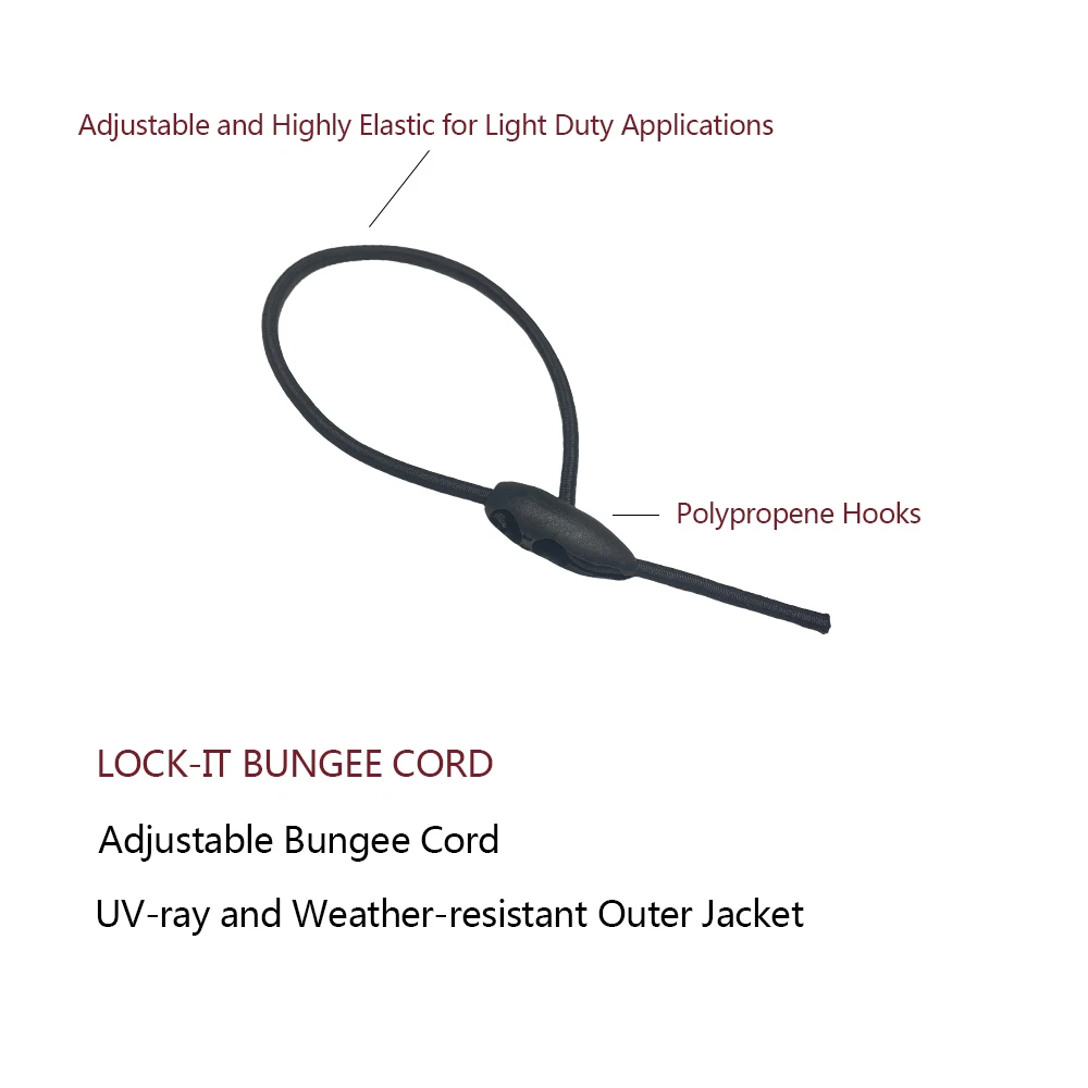 4/10Pcs 56cm Latex Elastic Tie Rope Bungee Cords For Bicycle Motorcycle Luggage Car Tarpaulin Camping