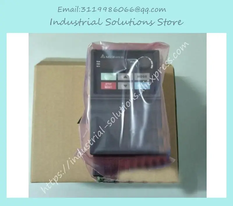 

Input AC 1PH 220V AC 3PH Inverter Series VFD015EL21A 0~240V 7.5A 0.1~600Hz 1.5KW 2HP New Original 1 Year Warranty