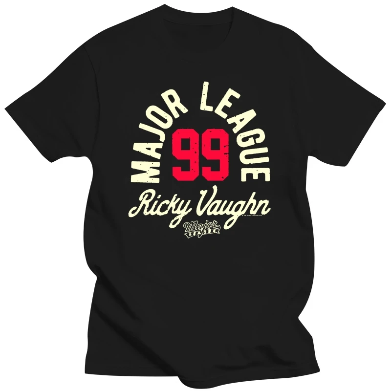 

OFFICIAL Major League Ricky Vaughn Baseball Player 99 Mens T Shirt