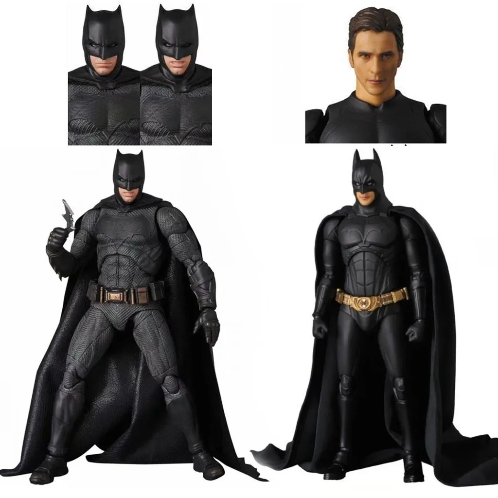 

DC BATMAN Action Figure Justice League Snyder Cut MAFEX 056 049 Batman Figures Model Doll Collection Toys For Kids Gift