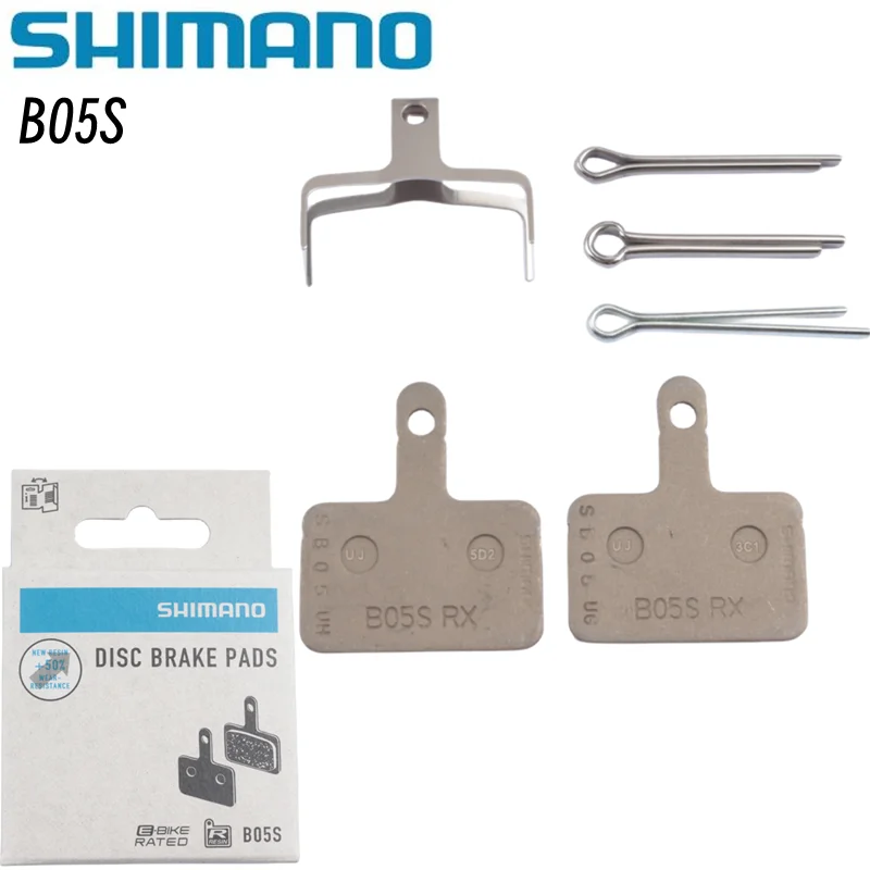 4 paar slijtvaste schijfremblokken, fietsremblokken met hars halfmetaal, achterste remblokken van metaal, MTB fiets remblokken, kubusremblokken voor Shimano B01S B03S M315 M355 M515 M525
