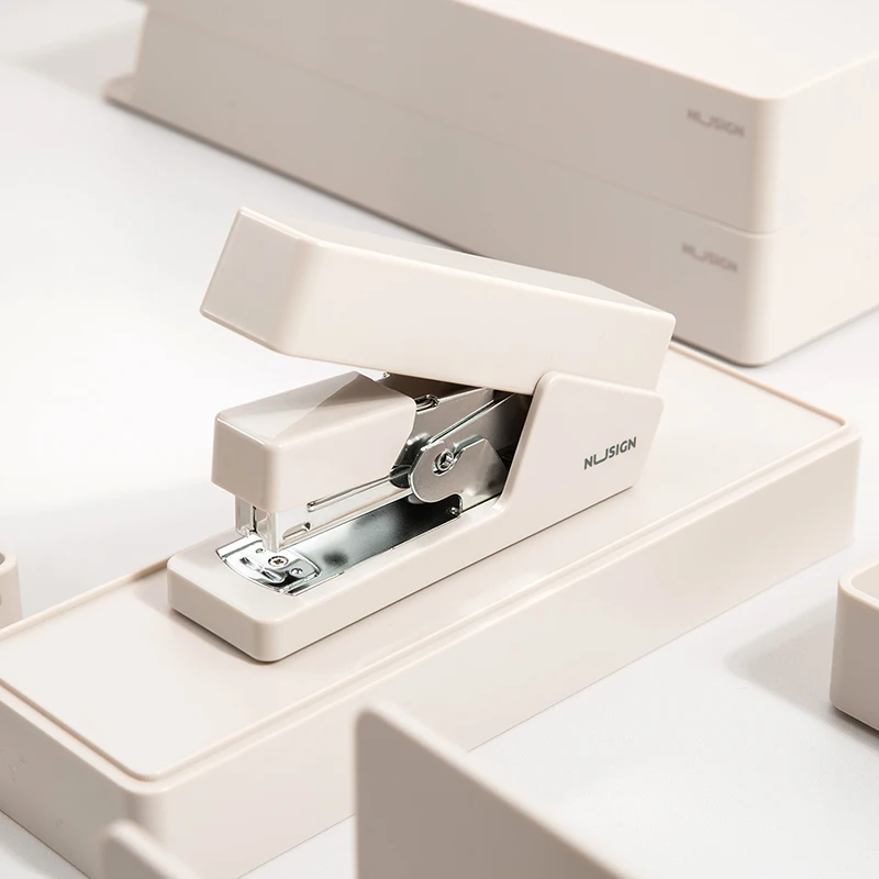 Deli Stapler Paper Book Binding Stapling Machine Office School Supplies Stationery Accessories Staples