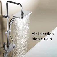 Household Bathroom Shower Set Thermostatic Shower Faucet Shower Sprinkler Pressurized Faucet Set  Bathroom Set 1