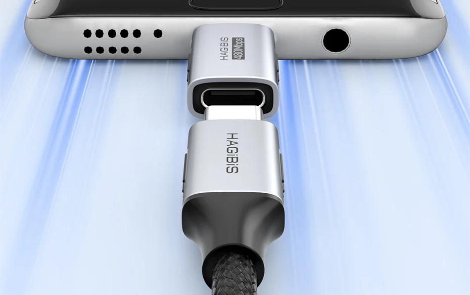 Hagibis USB-C Female to Micro USB Male Charging Adapter