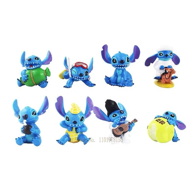 Lilo & Stitch Lilo Nani David Jumba Pleakley PVC Figures Toys for