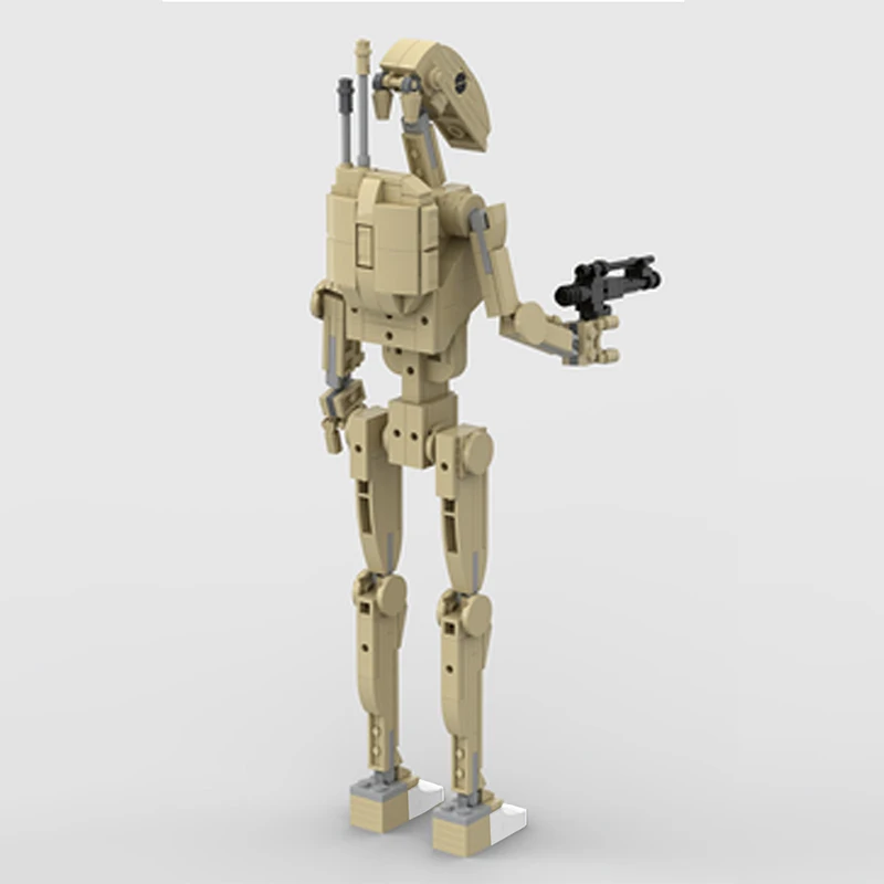 16 Pcs Star Wars Building Blocks Action Figures Battle Droids with