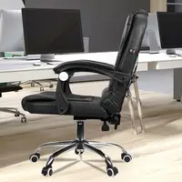 Faux Leather Massage Office Chair Faux Leather Computer Chair, Ergonomic Massage Office Chair,Reclining Executive Office Chair 1