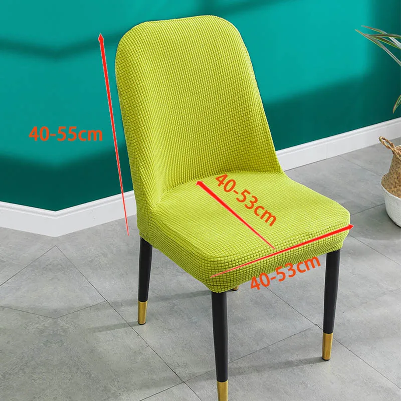 1/2/4/6 Pcs Duckbill Chair Cover Polar Fleece Armchair Covers New Style  Elastic Scandinavian Chairs Cover For Kitchen Hotel Home - AliExpress